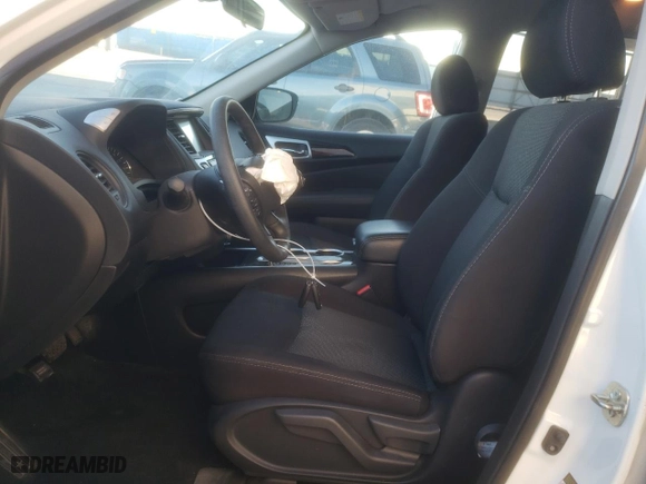 2020 Nissan Pathfinder S with VIN 5N1DR2AN6LC639625, listed as a Copart auction lot 41271424 with 24,185 mi miles and Salvage Title. Bid and sale history available at carsss.com. Image 7.