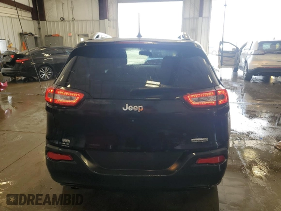 2018 Jeep Cherokee Latitude with VIN 1C4PJLCBXJD544641, listed as a Copart auction lot 56302195 with 115,046 mi miles and Non repairable. Bid and sale history available at DreamBid. Image 6.