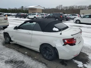 2016 BMW 2 Series 228i xDrive with VIN WBA1L9C57GV325066, listed as a Copart auction lot 44158955 with 114,476 mi miles and Salvage Title. Bid and sale history available at carsss.com. Image 2.