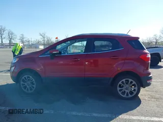 2019 Ford EcoSport Titanium z VIN MAJ6S3KL0KC260421, wystawiony jako IAAI lot #42041011 z przebiegiem 94 839 mil mil oraz . Historia ofert i sprzedaży dostępna na DreamBid. Obrazek 14.