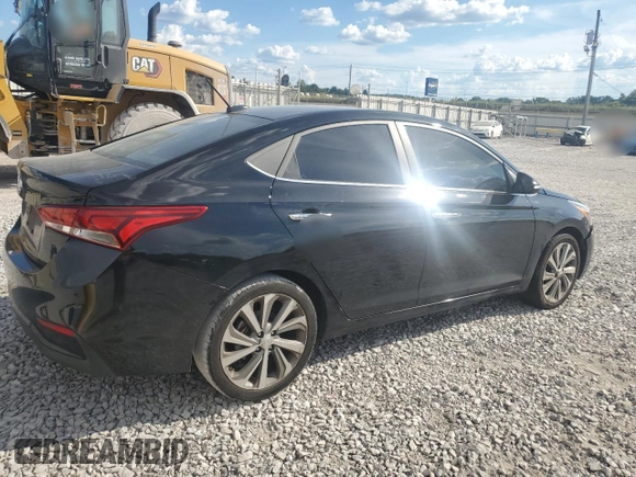 2020 Hyundai Accent Limited with VIN 3KPC34A62LE122384, listed as a Copart auction lot 68709664 with 84,936 mi miles and Salvage Title. Bid and sale history available at carsss.com. Image 3.