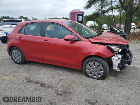 2020 Kia Rio S with VIN 3KPA25AD0LE348289, listed as a Copart auction lot 51843205 with 29,490 mi miles and Salvage Title. Bid and sale history available at DreamBid. Image 4.