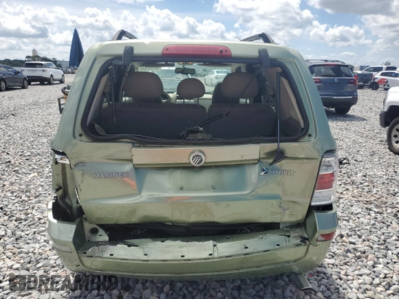 2009 Mercury Mariner Hybrid with VIN 4M2CU29399KJ17064, listed as a Copart auction lot 60263545 with 176,232 mi miles and Salvage title. Bid and sale history available at DreamBid. Image 6.
