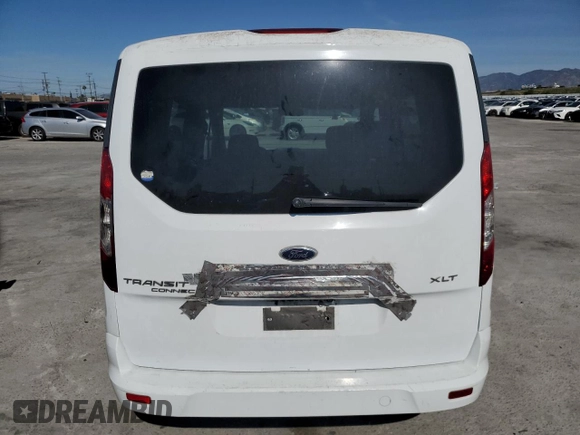 2014 Ford Transit Connect XLT with VIN NM0AE8F74E1149762, listed as a Copart auction lot 50051605 with 171,759 mi miles and Salvage title. Bid and sale history available at DreamBid. Image 6.