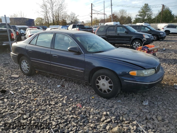 2001 Buick Century Custom with VIN 2G4WS52J111232647, listed as a Copart auction lot 78923984 with 128,852 mi miles and Salvage Title. Bid and sale history available at carsss.com. Image 4.