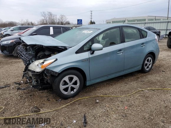 2014 Toyota Prius Four with VIN JTDKN3DU6E1735527, listed as a Copart auction lot 50796285 with 442,688 mi miles and Salvage Title. Bid and sale history available at carsss.com. Image 1.