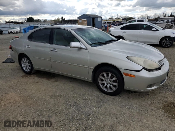 2004 Lexus ES 350 with VIN JTHBA30G845030097, listed as a Copart auction lot 48192155 with 182,384 mi miles and Clean Title. Bid and sale history available at DreamBid. Image 4.