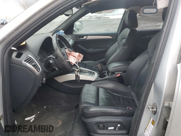 2014 Audi Q5 with VIN WA1DGCFP3EA042581, listed as a Copart auction lot 50334365 with 271,793 mi miles and Salvage title. Bid and sale history available at DreamBid. Image 7.