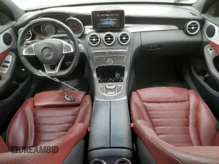 2018 Mercedes-Benz C 43 AMG z VIN 55SWF6EB6JU278330, wystawiony jako Copart lot #54713915 z przebiegiem 62 836 mil mil oraz Szkoda całkowita • Salvage title. Historia ofert i sprzedaży dostępna na DreamBid. Obrazek 8.