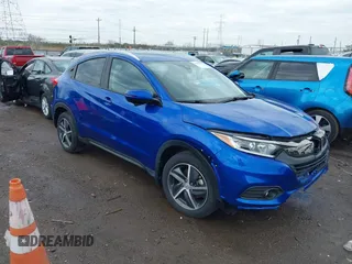 2022 Honda HR-V EX with VIN 3CZRU6H53NM773008, listed as a IAAI auction lot 41904292 with 24,703 mi miles. Bid and sale history available at carsss.com. Image 1.