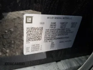 2021 Chevrolet Suburban LT z VIN 1GNSKCKD0MR157010, wystawiony jako Copart lot #49963535 z przebiegiem 68 685 mil mil oraz Szkoda całkowita • Salvage title. Historia ofert i sprzedaży dostępna na DreamBid. Obrazek 13.