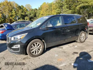 2019 Kia Sedona LX with VIN KNDMB5C19K6500526, listed as a Copart auction lot 77311814 with 119,097 mi miles and Salvage Title. Bid and sale history available at carsss.com. Image 1.