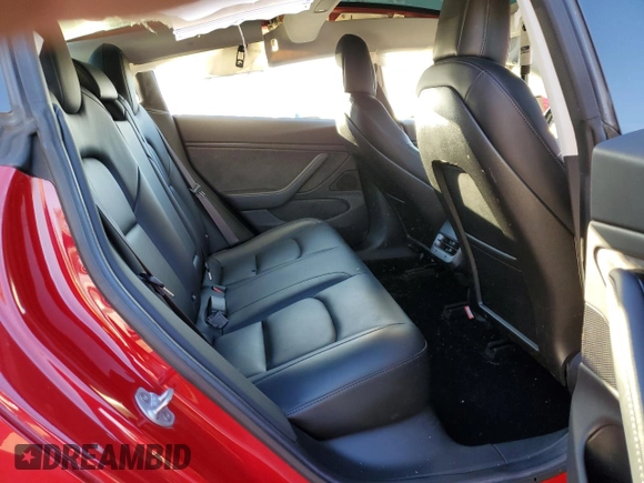 2018 Tesla Model 3 Long Range Battery with VIN 5YJ3E1EAXJF047285, listed as a Copart auction lot 87875175 with 114,896 mi miles and Salvage Title. Bid and sale history available at DreamBid. Image 11.