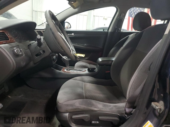 2010 Chevrolet Impala LS with VIN 2G1WA5EK7A1264751, listed as a Copart auction lot 50349515 with 133,946 mi miles and Non Repairable. Bid and sale history available at DreamBid. Image 7.