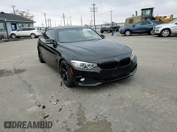 2014 BMW 4 Series 428i with VIN WBA3N7C58EF719741, listed as a Copart auction lot 81573274 with 113,095 mi miles and Salvage Title. Bid and sale history available at DreamBid. Image 11.
