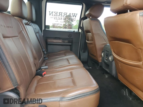 2016 Ford F-350 Lariat with VIN 1FT8W3DT4GED09118, listed as a Copart auction lot 50782895 with 412,336 mi miles and Salvage title. Bid and sale history available at DreamBid. Image 11.