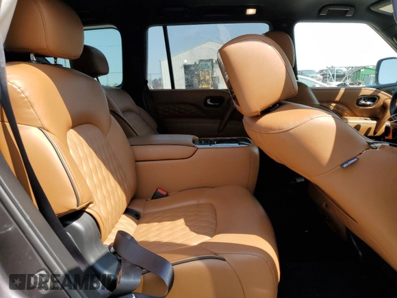 2022 Infiniti QX80 SENSORY with VIN JN8AZ2BE6N9291755, listed as a Copart auction lot 69965224 with 28,402 mi miles and Salvage Title. Bid and sale history available at carsss.com. Image 11.