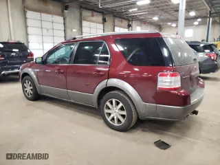 2008 Ford Taurus X SEL with VIN 1FMDK02W68GA42622, listed as a Copart auction lot 42715165 with 179,009 mi miles and Salvage Title. Bid and sale history available at carsss.com. Image 2.