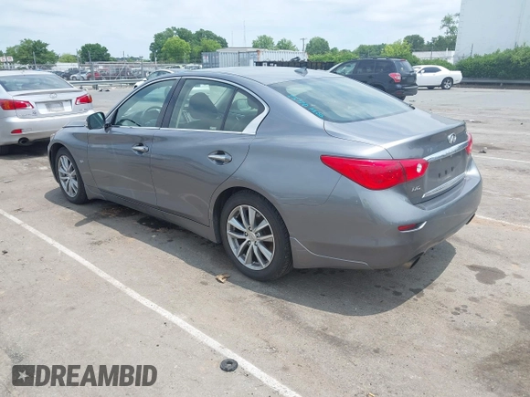 2017 Infiniti Q50 Premium with VIN JN1EV7AR3HM840309, listed as a IAAI auction lot 42301106 with 90,177 mi miles and . Bid and sale history available at DreamBid. Image 3.