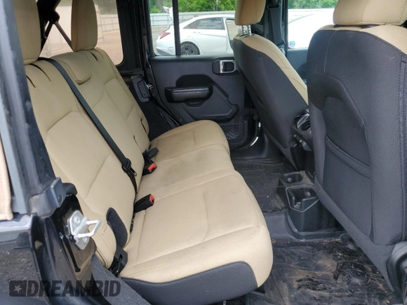 2020 Jeep Wrangler Unlimited Sport с VIN 1C4HJXDG5LW238170, выставлен на аукционе Copart как лот 55970665 с пробегом 91 713 миль миль и Списание • Salvage title. История ставок и продаж доступна на DreamBid. Изображение 10.