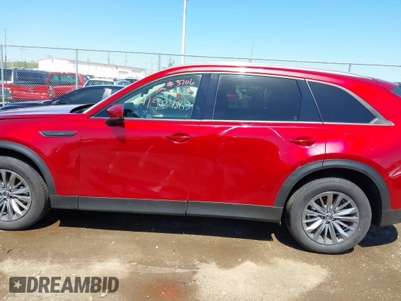 2024 Mazda CX-90 3.3 Turbo Preferred with VIN JM3KKBHD0R1136066, listed as a IAAI auction lot 41984863 with 11,900 mi miles. Bid and sale history available at carsss.com. Image 14.