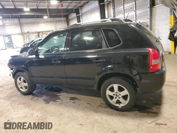 2007 Hyundai Tucson GLS with VIN KM8JM12B67U653377, listed as a Copart auction lot 52243225 with 203,440 mi miles and Salvage Title. Bid and sale history available at carsss.com. Image 2.
