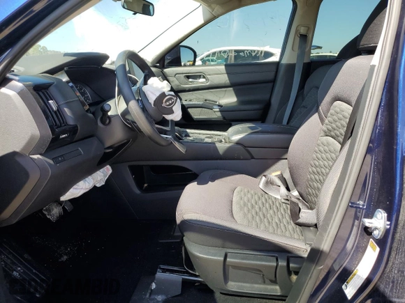 2022 Nissan Pathfinder S with VIN 5N1DR3ACXNC256066, listed as a Copart auction lot 45405115 with 28,851 mi miles and Salvage title. Bid and sale history available at DreamBid. Image 7.