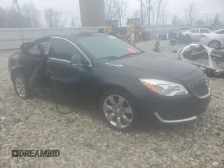 2016 Buick Regal Premium II with VIN 2G4GS5GX5G9198496, listed as a Copart auction lot 51623685 with 0 mi miles and Clean Title. Bid and sale history available at carsss.com. Image 4.