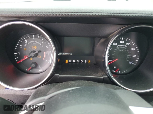 2016 Ford Mustang GT with VIN 1FA6P8CF4G5252745, listed as a Copart auction lot 59229725 with 62,866 mi miles and Salvage title. Bid and sale history available at DreamBid. Image 9.
