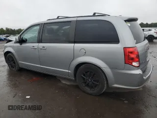 2019 Dodge Grand Caravan GT with VIN 2C4RDGEG9KR690592, listed as a Copart auction lot 73322124 with 146,629 mi miles and Salvage Title. Bid and sale history available at DreamBid. Image 2.