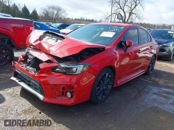 2018 Subaru WRX Limited with VIN JF1VA1L60J8818202, listed as a IAAI auction lot 41491934 with 49,399 mi miles. Bid and sale history available at carsss.com. Image 17.