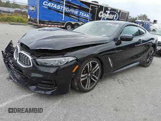 2025 BMW 8 Series 840i with VIN WBAAE4C09SCS38842, listed as a Copart auction lot 78901474 with Not Provided miles and Clean Title. Bid and sale history available at DreamBid. Image 1.