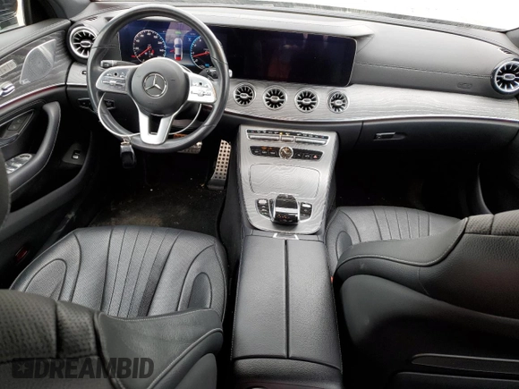 2019 Mercedes-Benz CLS with VIN WDD2J5KB9KA039254, listed as a Copart auction lot 50031255 with 76,184 mi miles and Salvage Title. Bid and sale history available at carsss.com. Image 8.