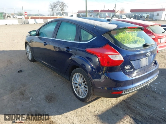 2012 Ford Focus SEL with VIN 1FAHP3M21CL145245, listed as a IAAI auction lot 41320151 with 85,630 mi miles. Bid and sale history available at carsss.com. Image 3.