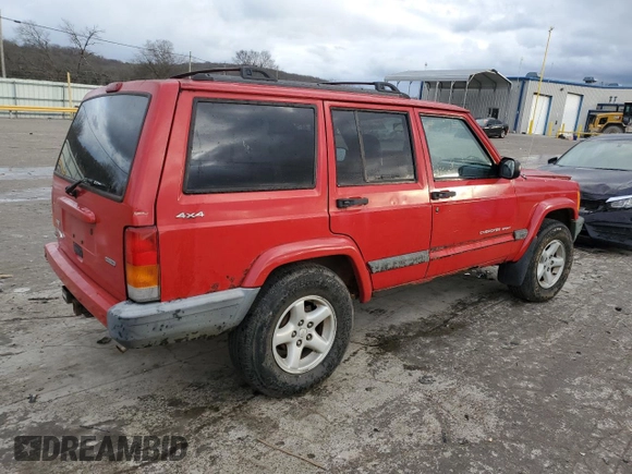 2000 Jeep Cherokee Police with VIN 1J4FF48S3YL110082, listed as a Copart auction lot 87213104 with 145,486 mi miles and Clean Title. Bid and sale history available at carsss.com. Image 3.