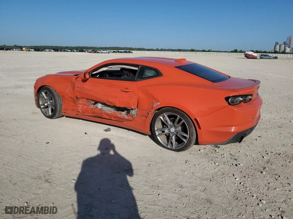 2019 Chevrolet Camaro 1LT with VIN 1G1FA1RX0K0115447, listed as a Copart auction lot 52348865 with 49,291 mi miles and Salvage Title. Bid and sale history available at carsss.com. Image 2.