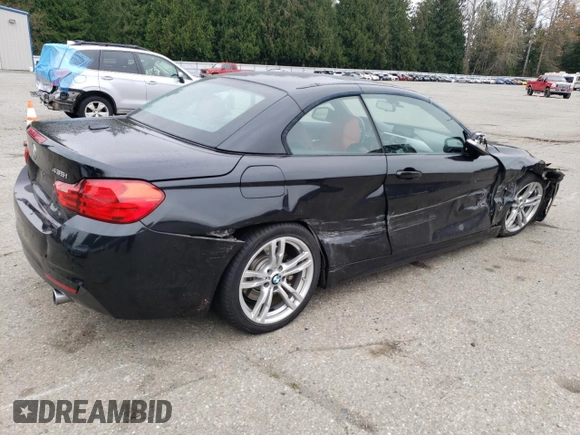 2014 BMW 4 Series 435i z VIN WBA3T3C51EP737796, wystawiony jako Copart lot #77695954 z przebiegiem 73 036 mil mil oraz Szkoda całkowita • Salvage title. Historia ofert i sprzedaży dostępna na DreamBid. Obrazek 3.