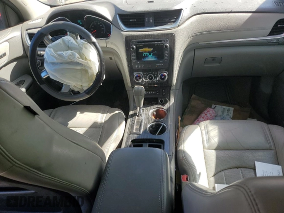2013 Chevrolet Traverse LTZ z VIN 1GNKVLKD0DJ101204, wystawiony jako Copart lot #46361955 z przebiegiem 187 287 mil mil oraz Szkoda całkowita • Salvage title. Historia ofert i sprzedaży dostępna na DreamBid. Obrazek 8.