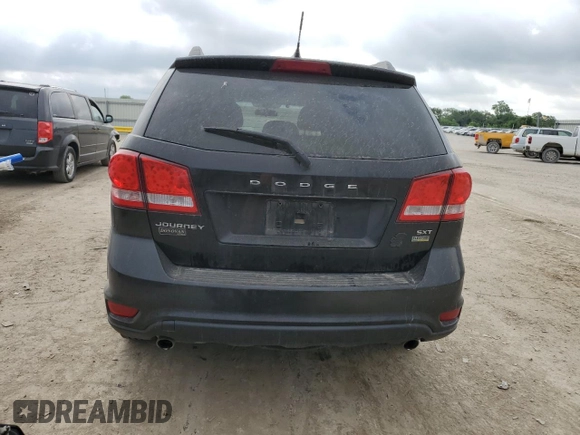 2012 Dodge Journey SXT z VIN 3C4PDCBG2CT314562, wystawiony jako Copart lot #57500195 z przebiegiem 156 319 mil mil oraz Szkoda całkowita • Salvage title. Historia ofert i sprzedaży dostępna na DreamBid. Obrazek 6.