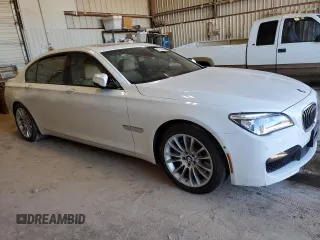 2014 BMW 7 Series ALPINA B7 with VIN WBAYE8C57ED780697, listed as a Copart auction lot 81614434 with 52,214 mi miles and Salvage Title. Bid and sale history available at carsss.com. Image 4.