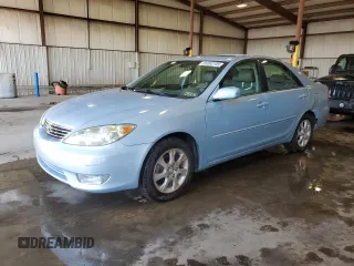 2005 Toyota Camry LE with VIN 4T1BE30K15U972005, listed as a Copart auction lot 65062155 with 150,621 mi miles and Salvage title. Bid and sale history available at DreamBid. Image 1.