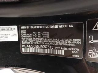 2018 BMW 4 Series 430i xDrive with VIN WBA4Z3C55JEC57515, listed as a IAAI auction lot 42320965 with 74,530 mi miles and . Bid and sale history available at DreamBid. Image 9.