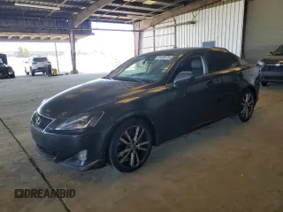 2006 Lexus IS 350 with VIN JTHBE262765004555, listed as a Copart auction lot 61045115 with 170,815 mi miles and Salvage title. Bid and sale history available at DreamBid. Image 1.