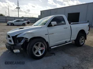 2010 Dodge 1500 ST with VIN 3D7JB1ET1AG156963, listed as a Copart auction lot 73341844 with 153,404 mi miles and Salvage Title. Bid and sale history available at carsss.com. Image 1.