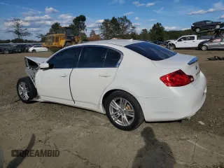 2012 Infiniti G25 x with VIN JN1DV6AR8CM730418, listed as a Copart auction lot 75059074 with 109,805 mi miles and Salvage Title. Bid and sale history available at DreamBid. Image 2.