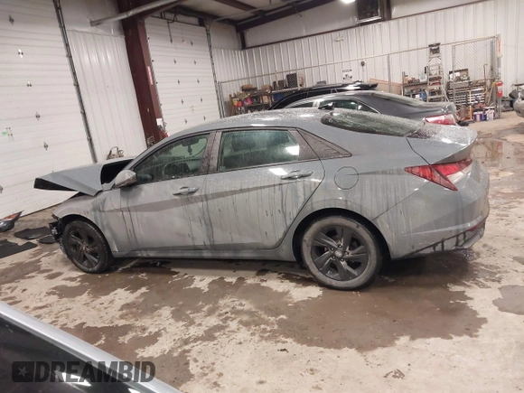 2021 Hyundai Elantra SEL with VIN KMHLS4AG1MU104484, listed as a IAAI auction lot 41350845 with 33,459 mi miles. Bid and sale history available at carsss.com. Image 15.