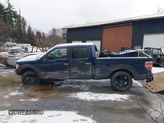 2010 Ford F-150 XL with VIN 1FTFW1EV7AFB50429, listed as a IAAI auction lot 40956419 with 1 mi miles. Bid and sale history available at carsss.com. Image 11.