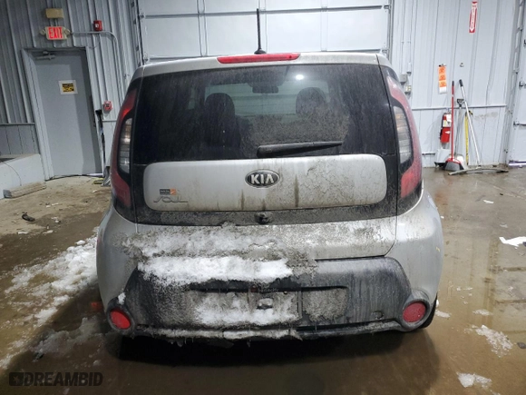 2016 Kia Soul with VIN KNDJN2A24G7853892, listed as a Copart auction lot 44775165 with 96,450 mi miles and Salvage Title. Bid and sale history available at carsss.com. Image 6.