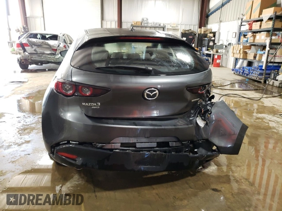 2019 Mazda Mazda3 Hatchback w/Premium Pkg with VIN JM1BPBNM8K1141262, listed as a Copart auction lot 49393133 with 58,979 mi miles. Bid and sale history available at carsss.com. Image 6.