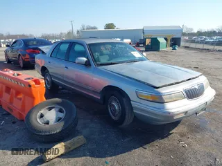 1996 Mercury Grand Marquis GS with VIN 2MELM74W7TX702815, listed as a IAAI auction lot 41452207 with 269,305 mi miles and . Bid and sale history available at DreamBid. Image 1.